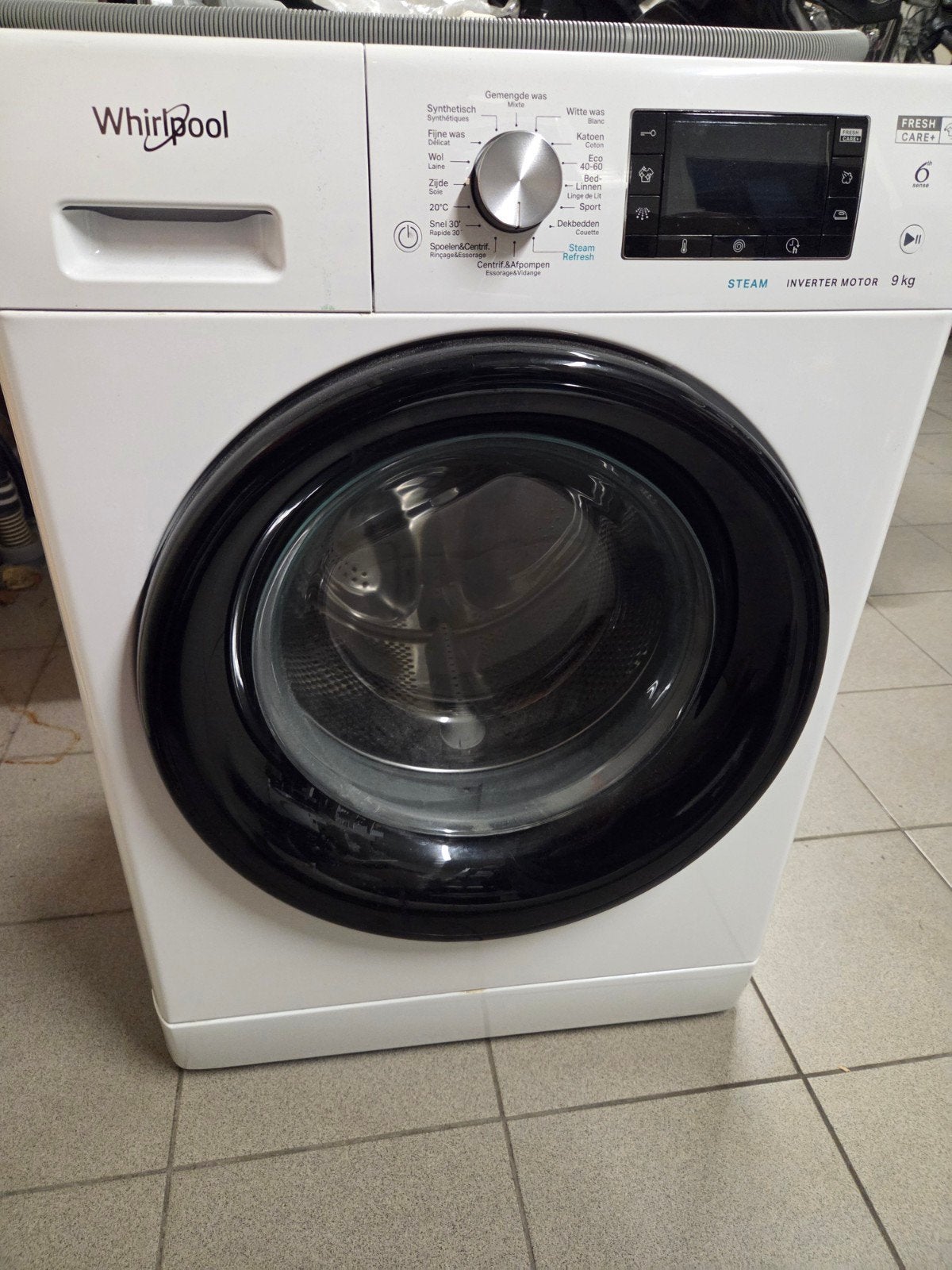 Whirlpool Wasmachine aankoopjaar 2023 type FFD9469EBVBE,9K, Elektronische apparatuur, Wasmachines, Gebruikt, Voorlader, 8 tot 10 kg