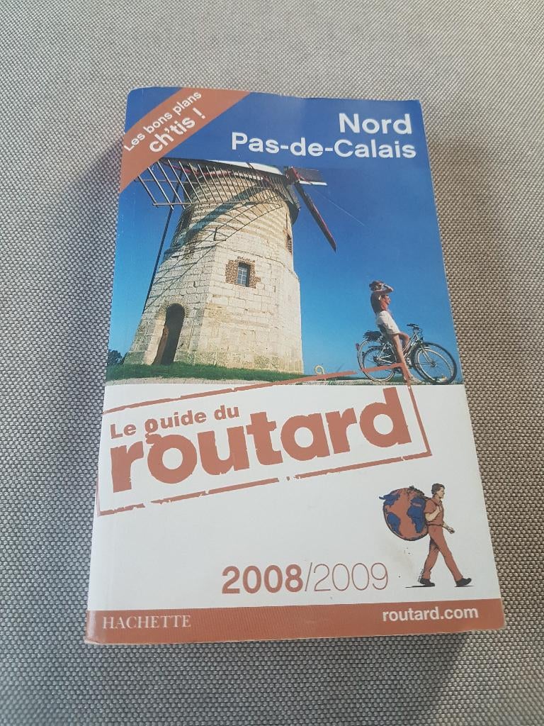 le guide du Routard Nord Pas-de-Calais 2008/2009, Guide ou Livre de voyage, Rough Guide, Enlèvement ou Envoi, Comme neuf