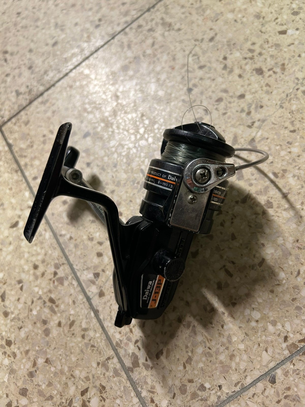 Vintage Daiwa j13p molen 80’s, Ophalen, Gebruikt, Molen