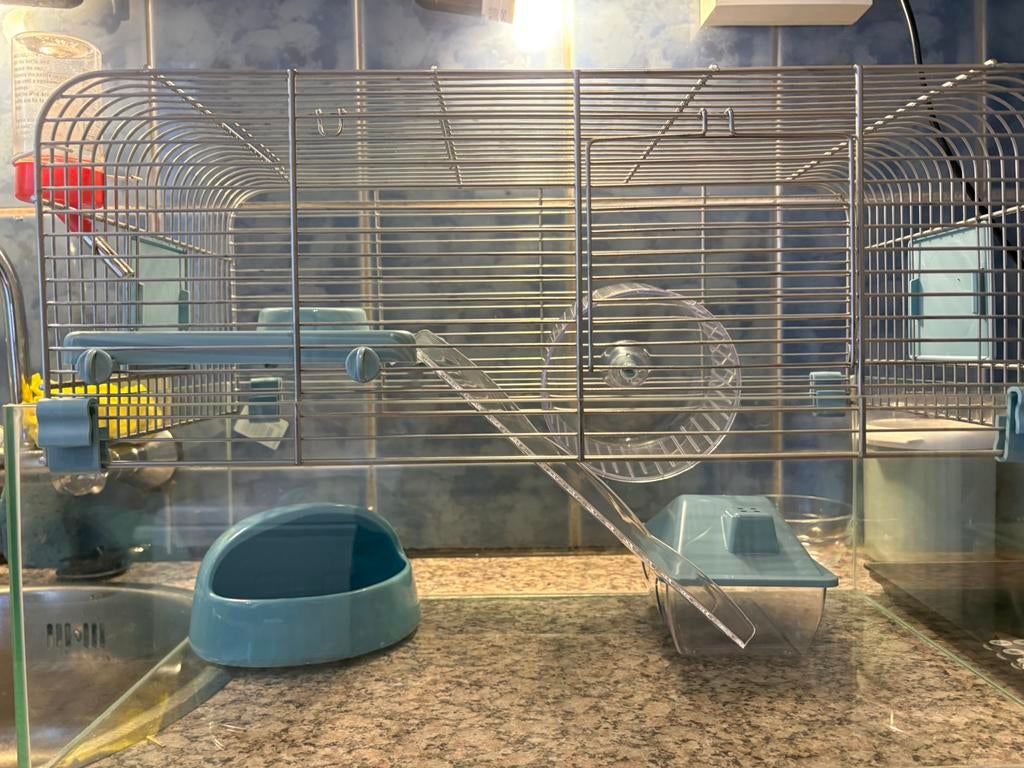 Hamster kooi, Ophalen of Verzenden, Zo goed als nieuw