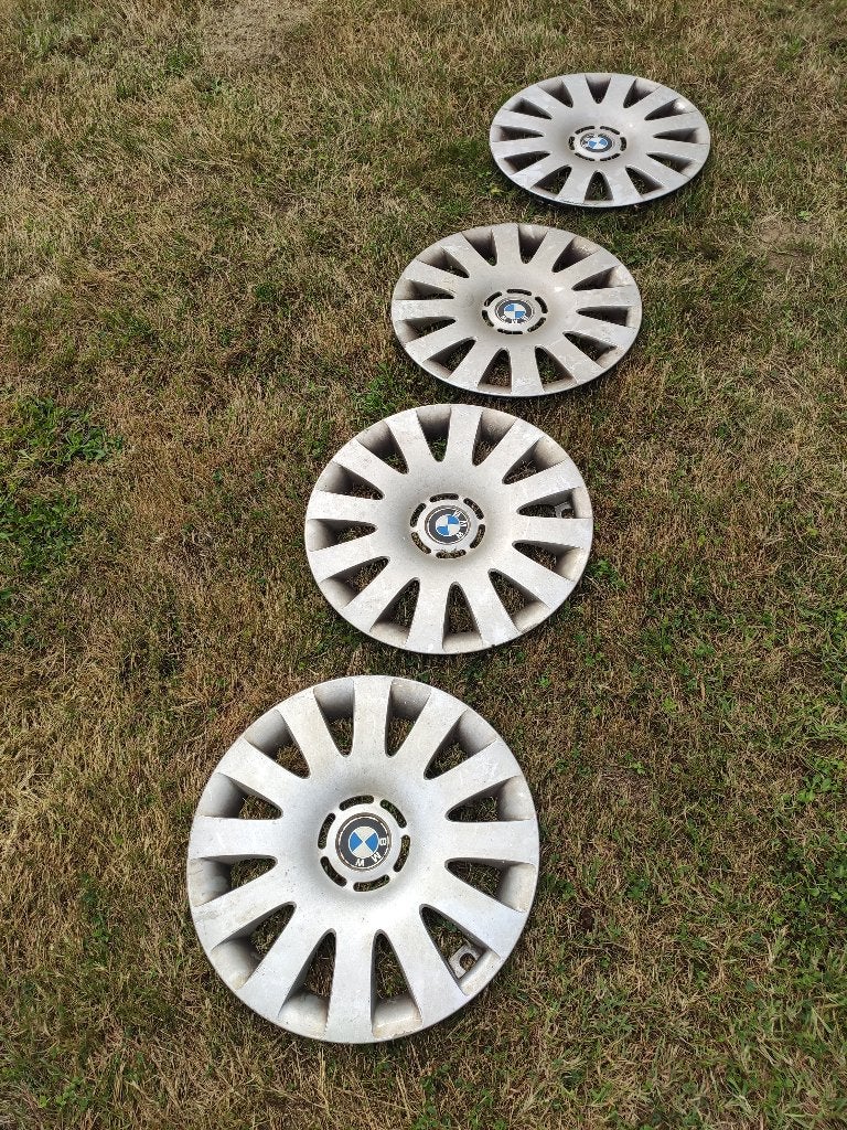 Ensemble de 4 couvre-roues pour pneus d'hiver BMW, Enlèvement, Utilisé