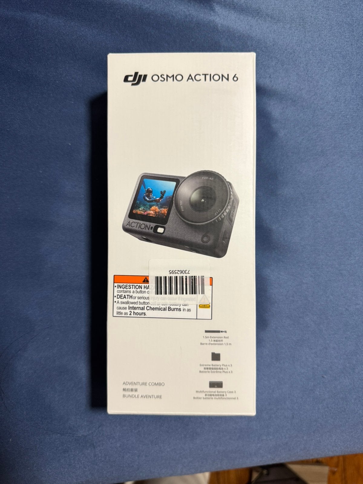 DJI osmo 6 camera adventure combo, Audio, Tv en Foto, Ophalen, Zo goed als nieuw