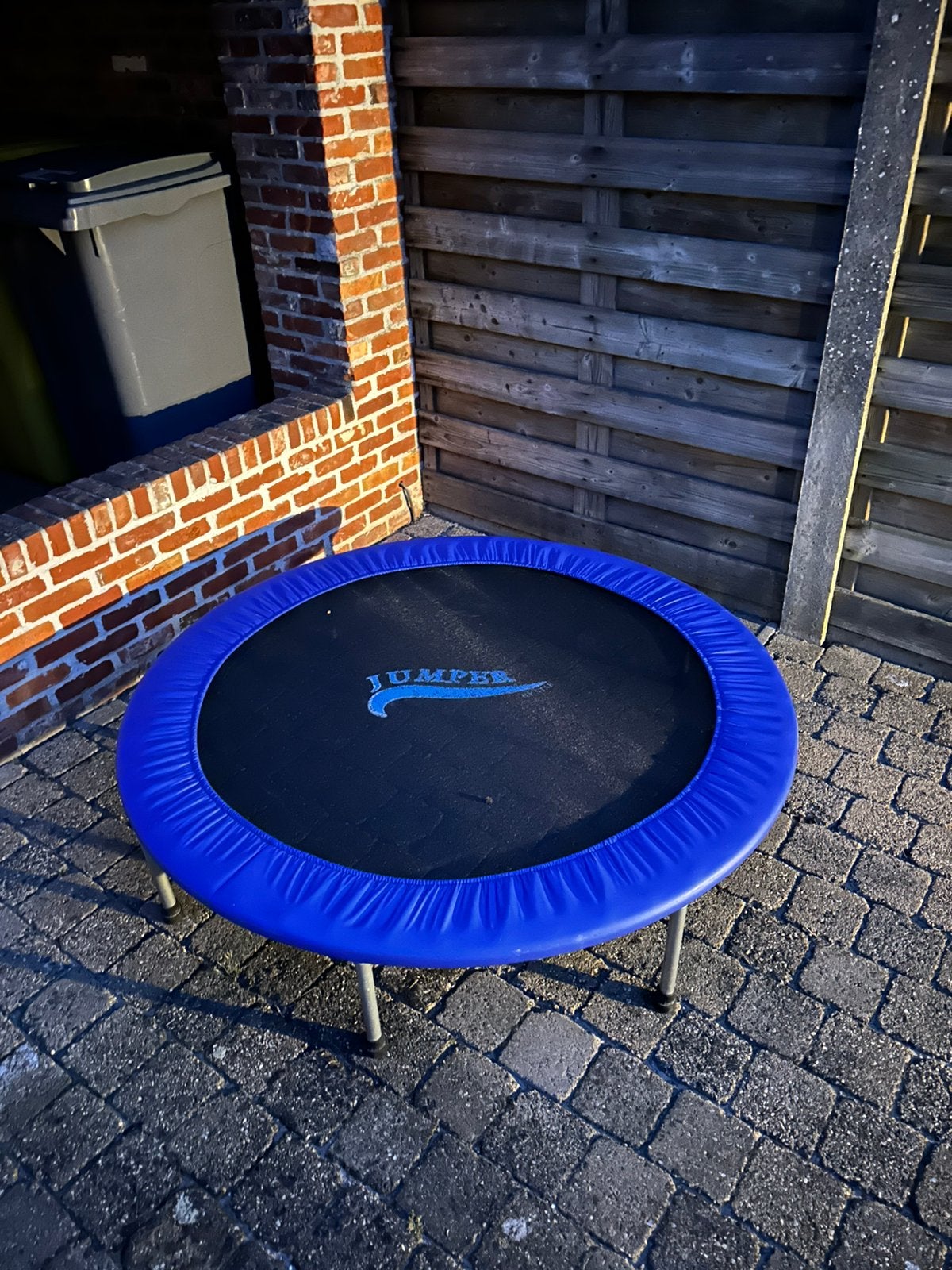 Mini-trampoline, Kinderen en Baby's, Speelgoed | Buiten | Trampolines, Ophalen, Gebruikt
