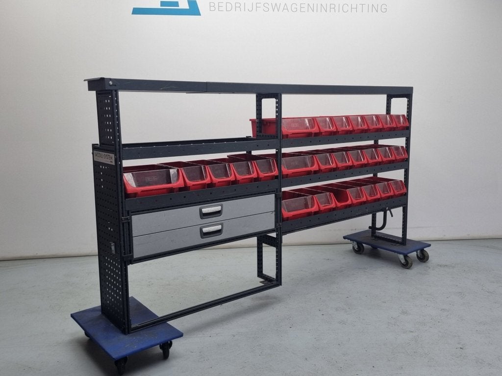 Modul-System bedrijfswagen inrichting