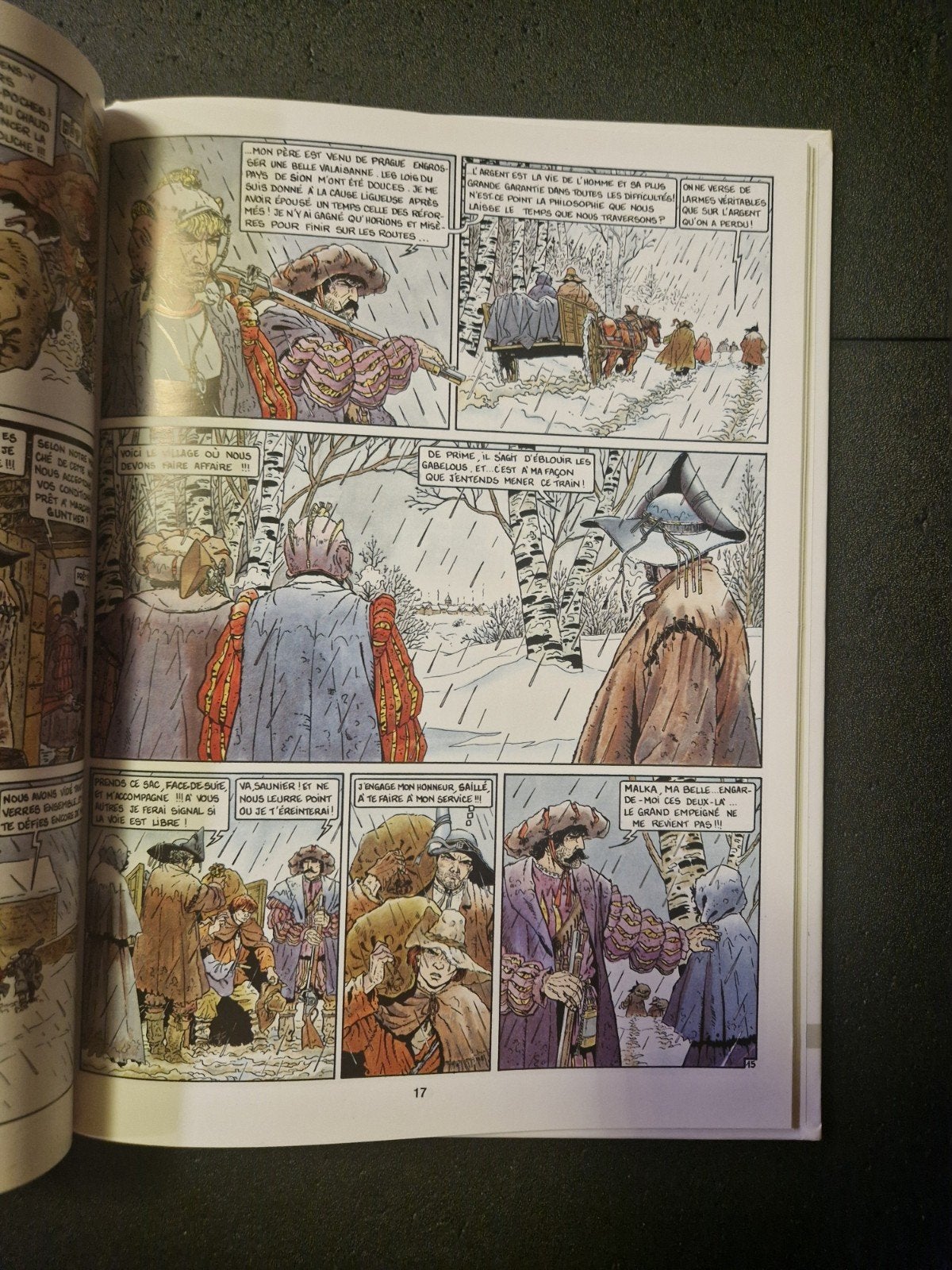 bd les chemins de malefosse 5, Enlèvement ou Envoi