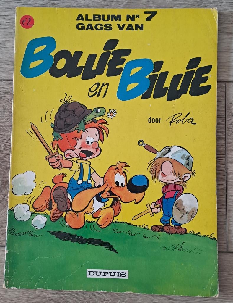 7 - Gags van Bollie en Billie, Boeken, Stripverhalen, Gelezen, Eén stripboek, Ophalen of Verzenden, Jean ROBA