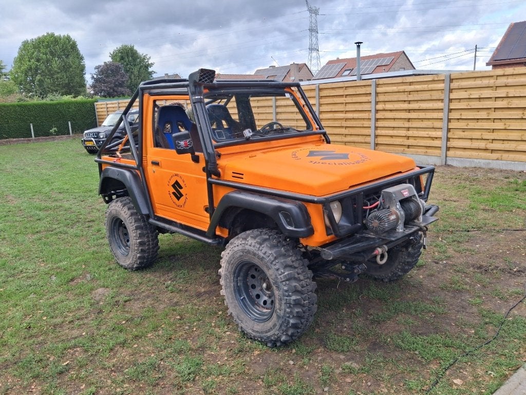 suzuki samurai !!offroad!! 416 tussenbak !!rolkooi!!, Auto's, Stof, Euro 6, Overige kleuren, Samurai
