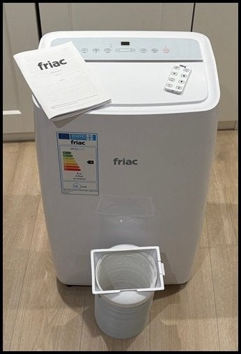 Friac AC 1400 Mobiele Airco 14.000 BTU., Refroidissement et Déshumidification, Comme neuf, Enlèvement, Classe énergétique A ou plus économe