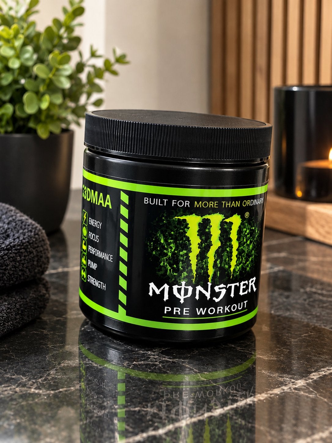 Monster STERKSTE Pre Workout – Nieuw & Oude Formule ✅, Ophalen of Verzenden, Nieuw, Poeder of Drank