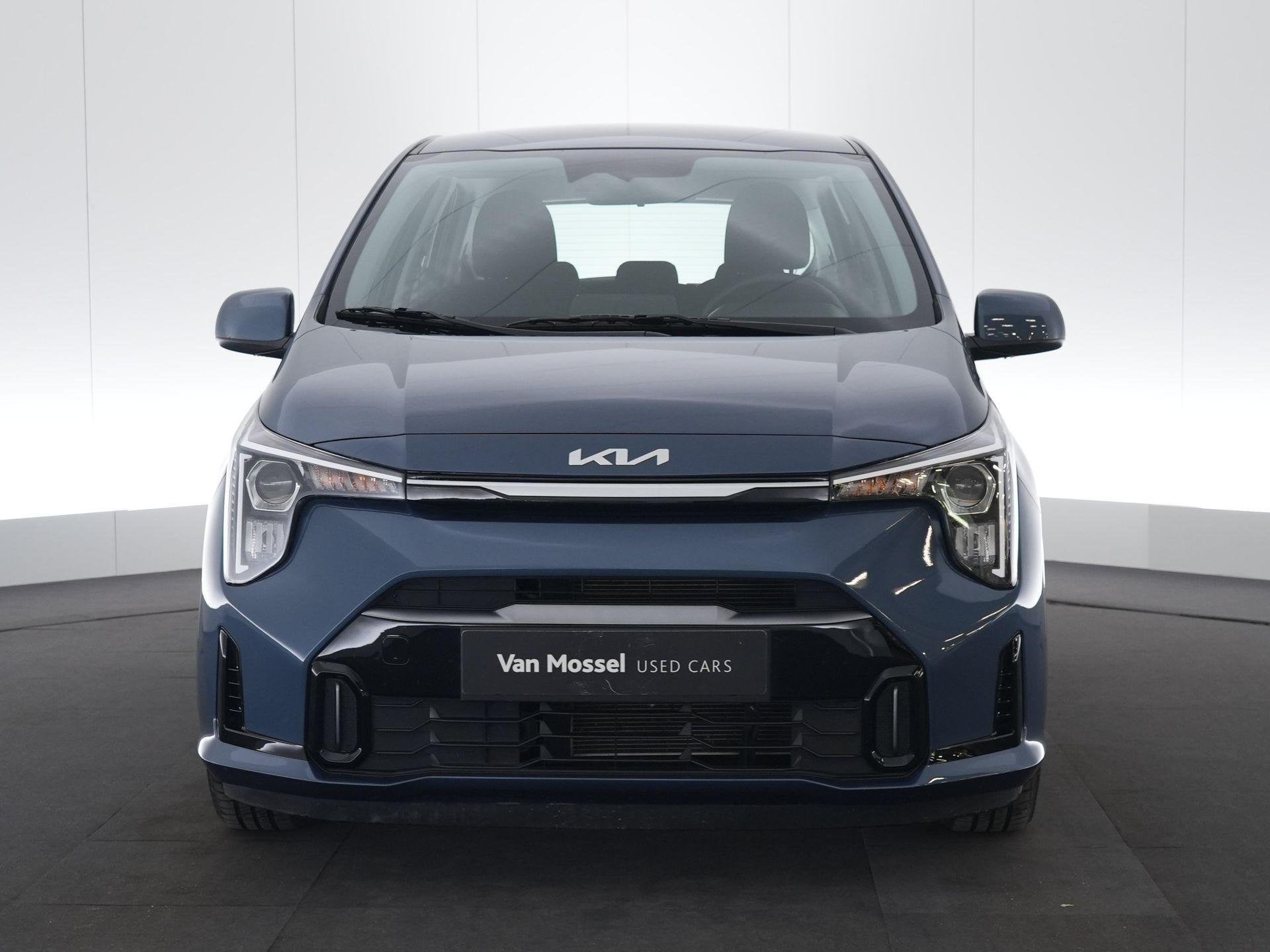KIA Picanto 1.0 GDI ISG 63 AMT Pulse, Auto's, Stof, Gebruikt, Zwart, 46 kW
