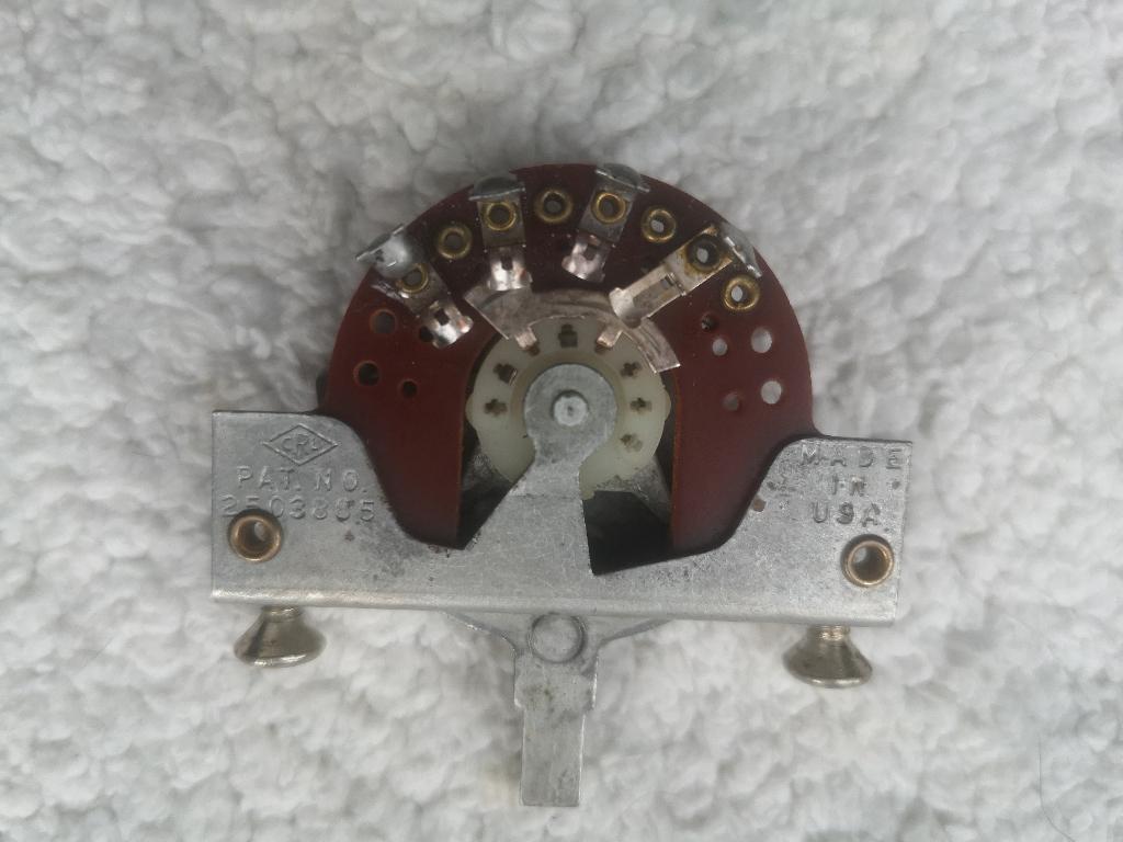 Fender Stratocaster Switch Selector begin jaren 60, Ophalen of Verzenden, Gebruikt, Elektrische gitaar