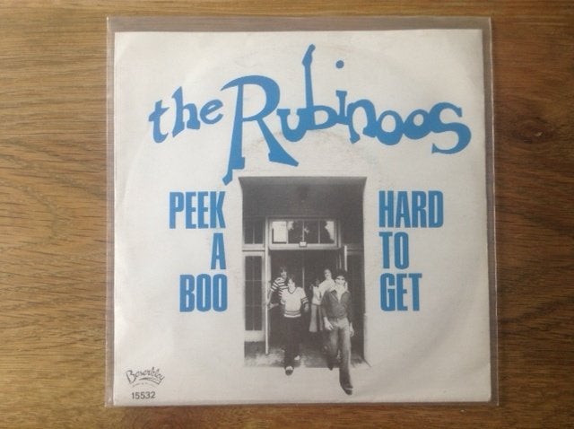 single the rubinoos, Cd's en Dvd's, Vinyl Singles, Rock en Metal, Beschermende buitenhoes, Fotohoes, Originele persing, 7 inch
