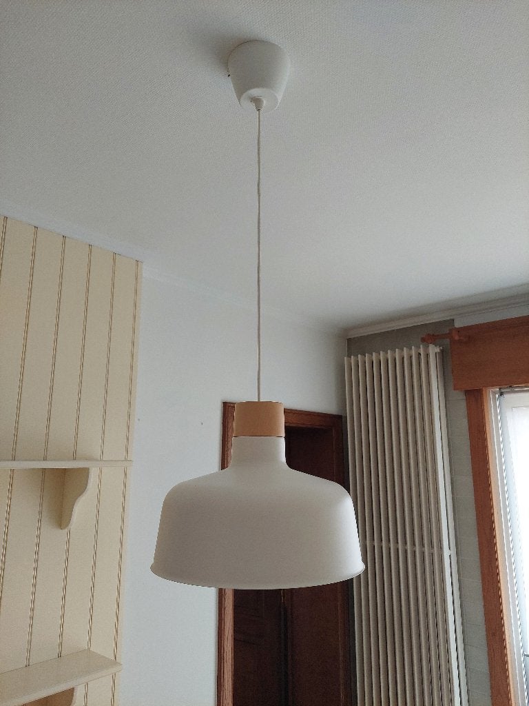 Hanglamp, Scandinavisch, Enlèvement, Autres matériaux, E27 (grand)