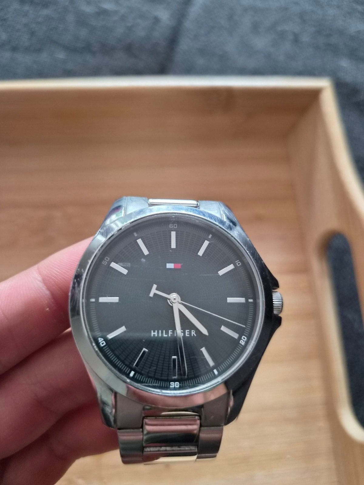 tommy horloge, Montre-bracelet, Autres marques, Comme neuf, Enlèvement