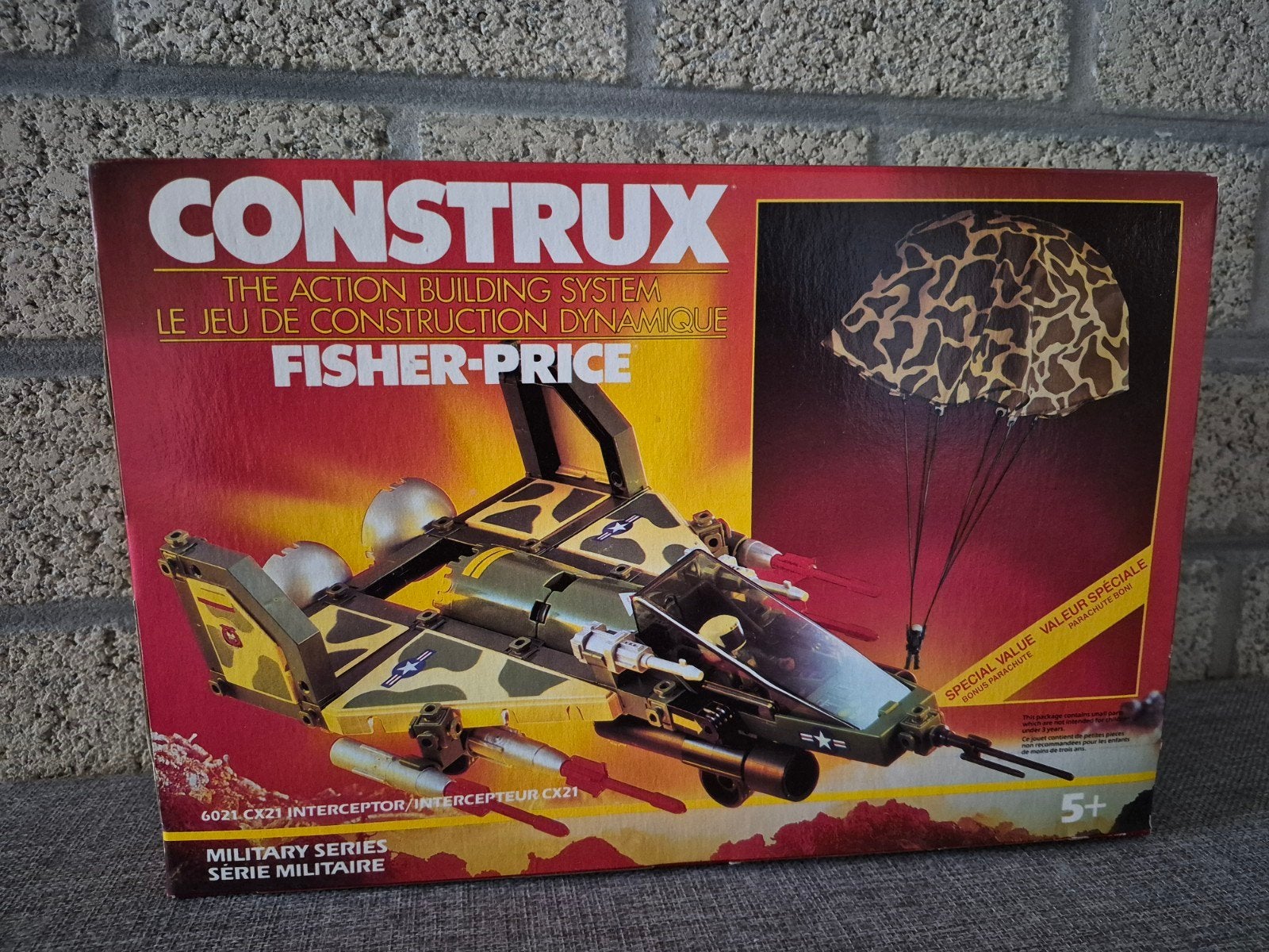 Fisher-Price Construx Military Series CX21 Interceptor misb, Kinderen en Baby's, Ophalen of Verzenden