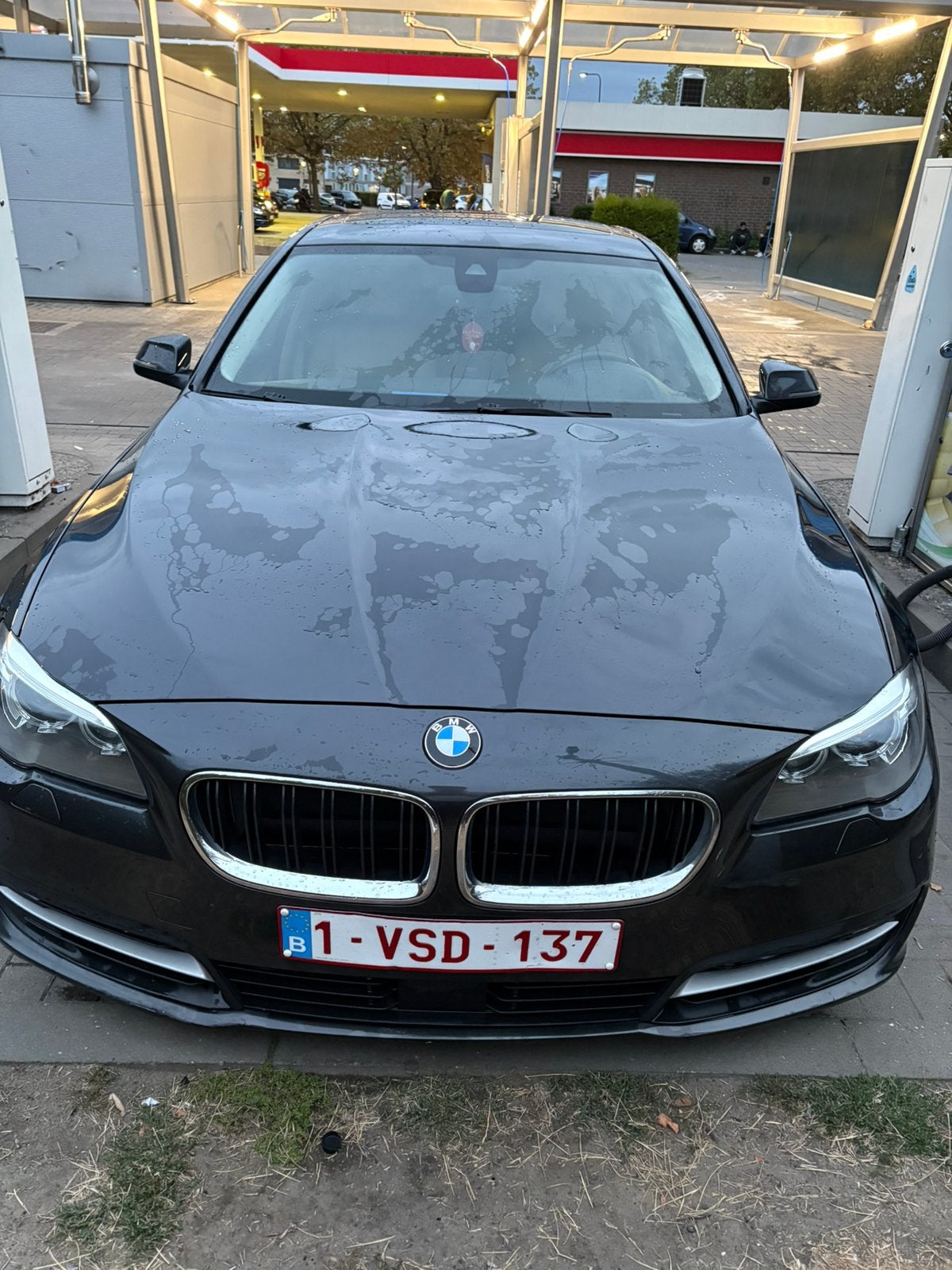 Bmw 518d 2014 Euro 6 full optie, Autos, BMW, Cuir, Affichage tête haute, Diesel, Automatique