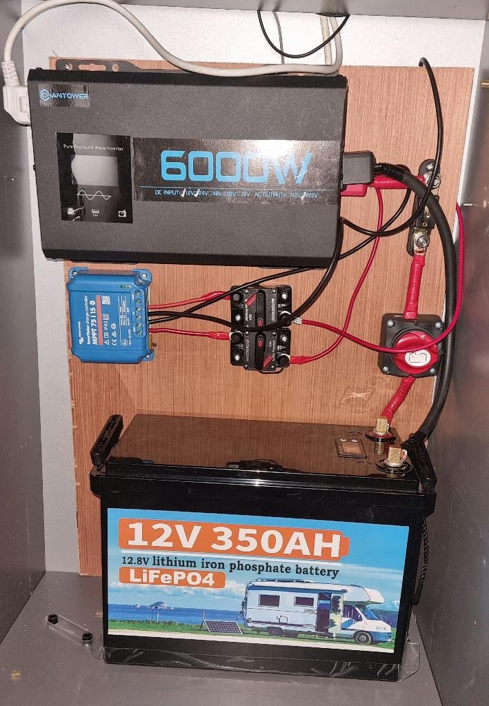 Off grid zonnepaneel systeem, Ophalen, Nieuw