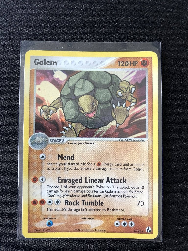 Golem Holo, ancien créateur de légendes, Enlèvement ou Envoi, Comme neuf, Cartes en vrac
