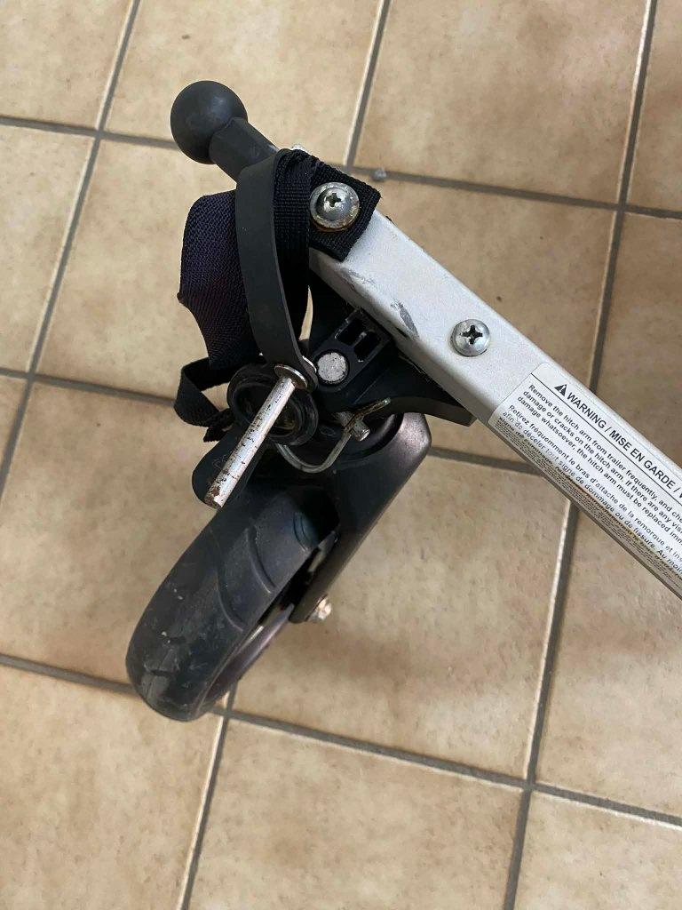 recherché : roue avant Thule Coaster, Vélos & Vélomoteurs, Enlèvement, Utilisé, Remorque pour enfant, THULE
