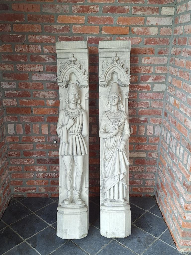 Zuilen voor schouwmantel, Huis en Inrichting, Ophalen
