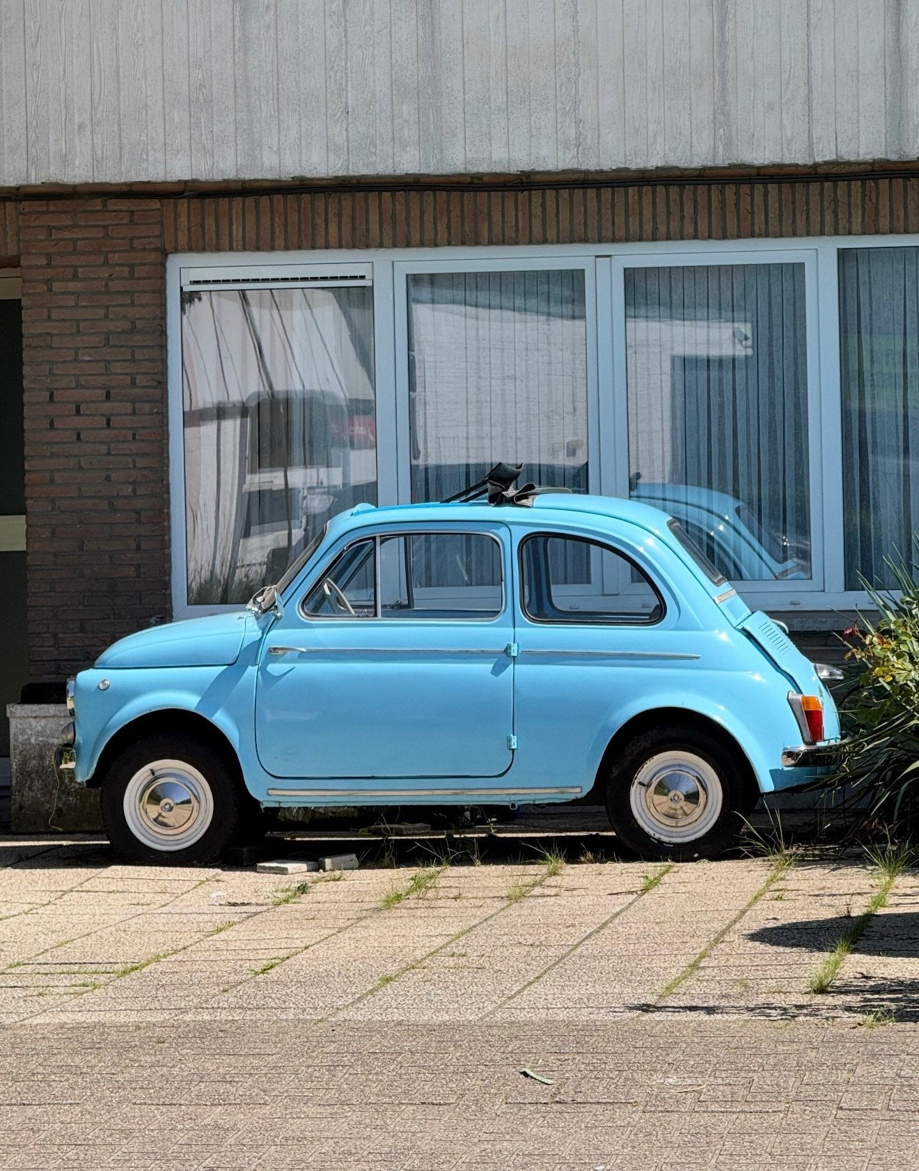 Fiat 500d trasformabile (hard&soft top) 1964, Autos, Oldtimers & Ancêtres, Particulier, Fiat, Essence, Coupé, 2 portes, Boîte manuelle