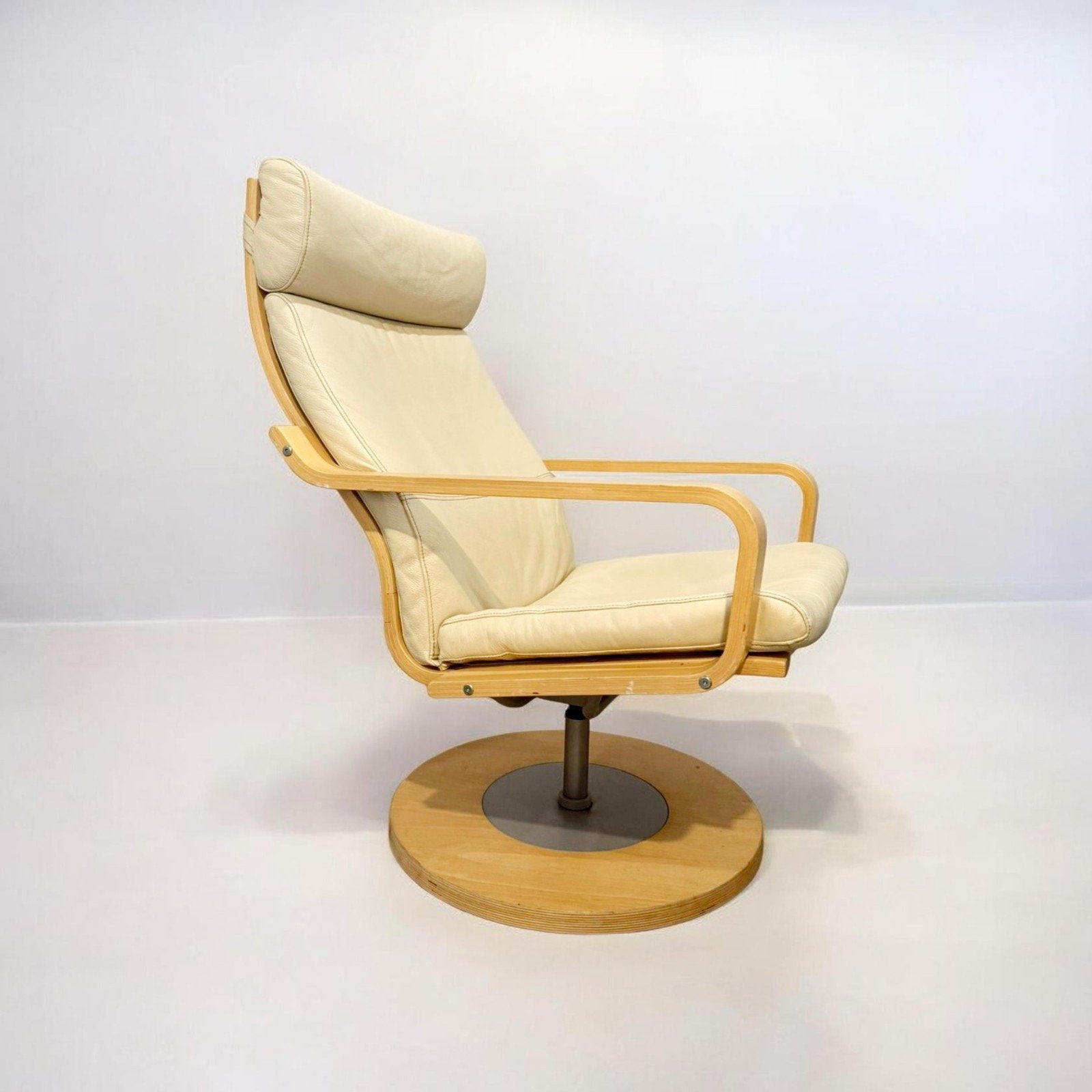 Zeldzame vintage ikea poang swivel fauteuil, Huis en Inrichting, Ophalen