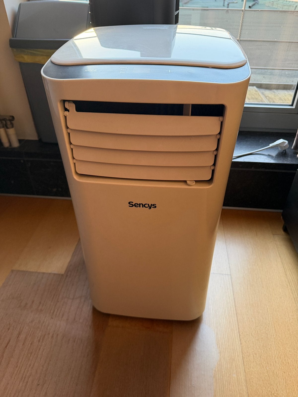 Climatiseur mobile Sencys 8000 BTU de 2025, Comme neuf, Enlèvement, Télécommande, Climatiseur mobile
