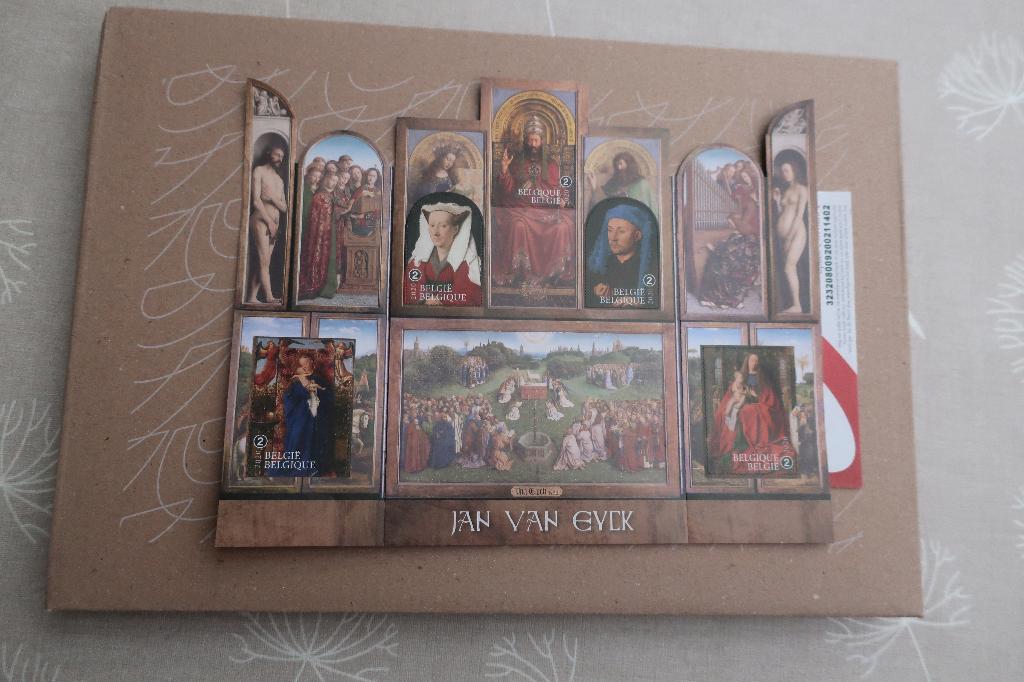 postzegels Jan Van Eyck, Ophalen of Verzenden, Zonder stempel, Postfris, Postfris