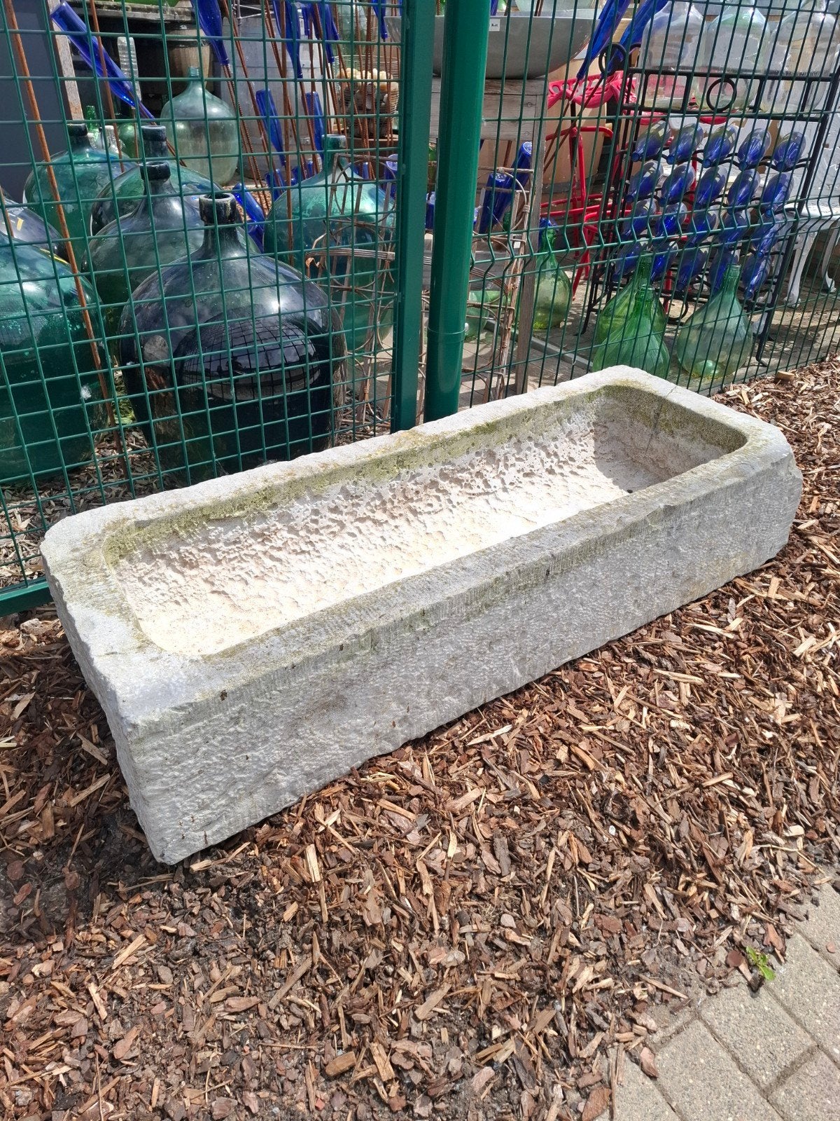 Natuursteen voedertrog 130cm x50cm! TOPPER in jou tuin, Ophalen