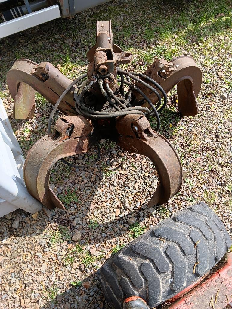 Grappin pour grue, Enlèvement, Grue