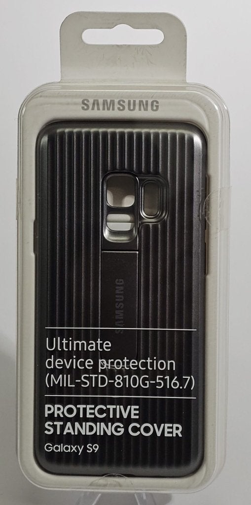 Samsung Galaxy S9 Stand Cover - Zilver | Nieuw, Neuf, Housse ou Sac, Enlèvement ou Envoi, Samsung Electronics Benelux B.V.