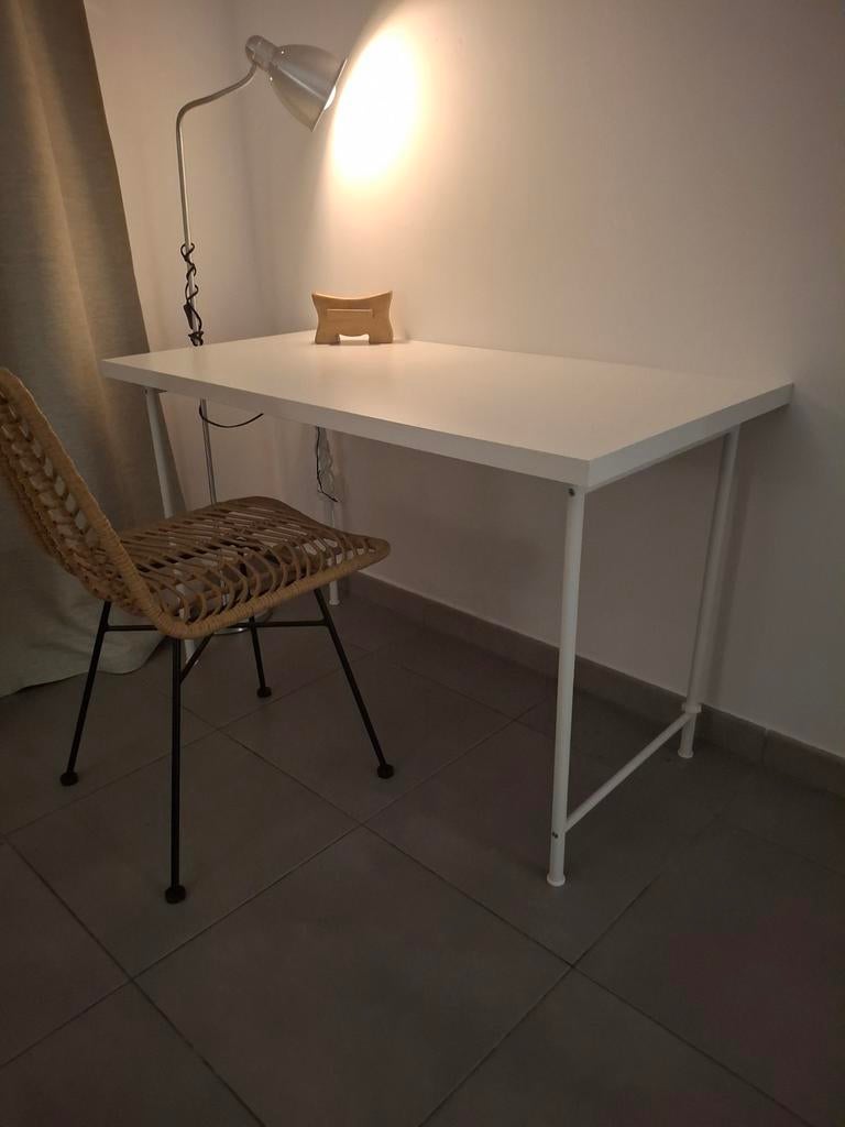 Bureau IKEA LAGKAPTEN / SPÄND 120x60 blanc – excellent état, Comme neuf