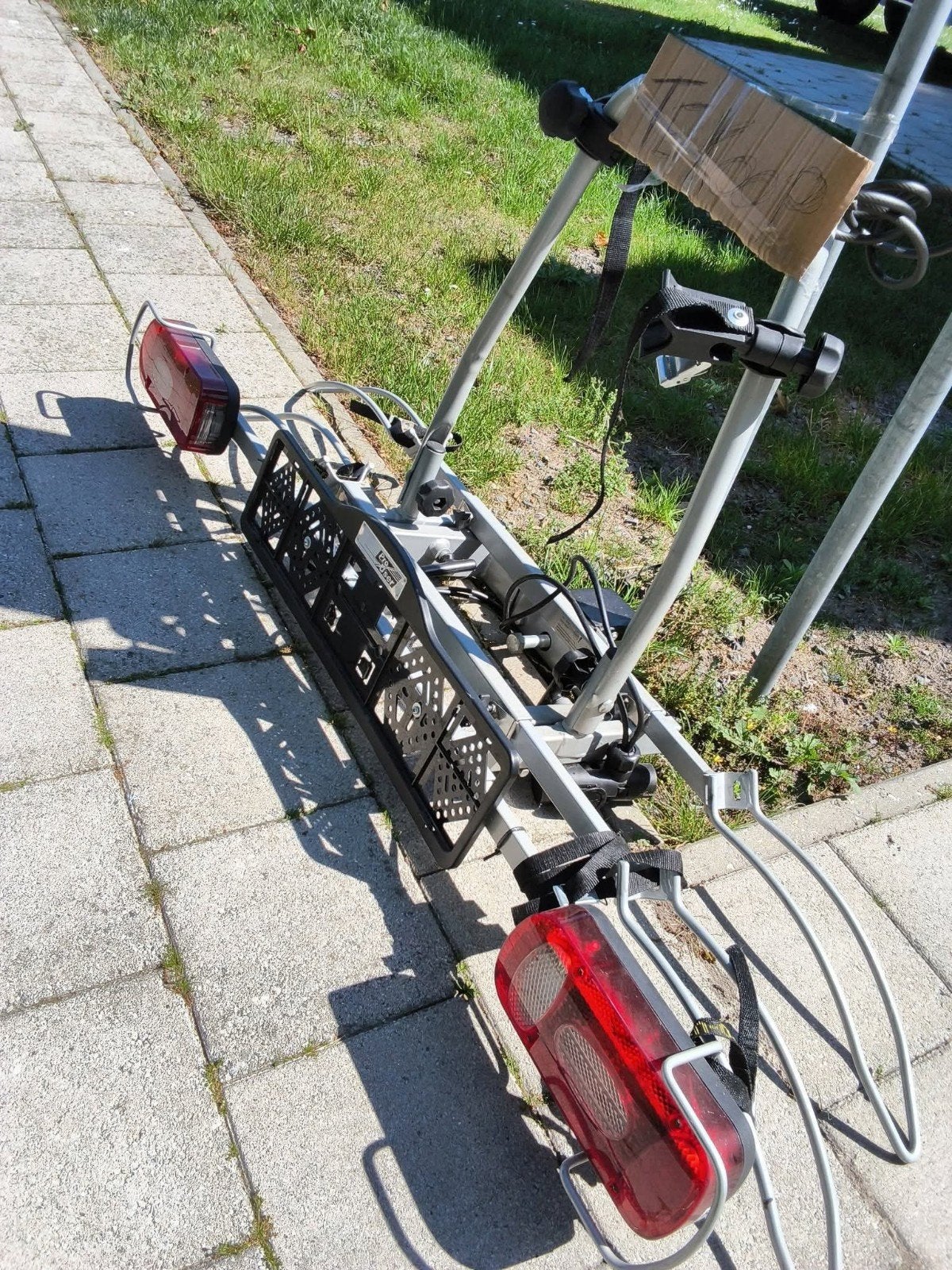 Fietsdrager als nieuw, Ophalen