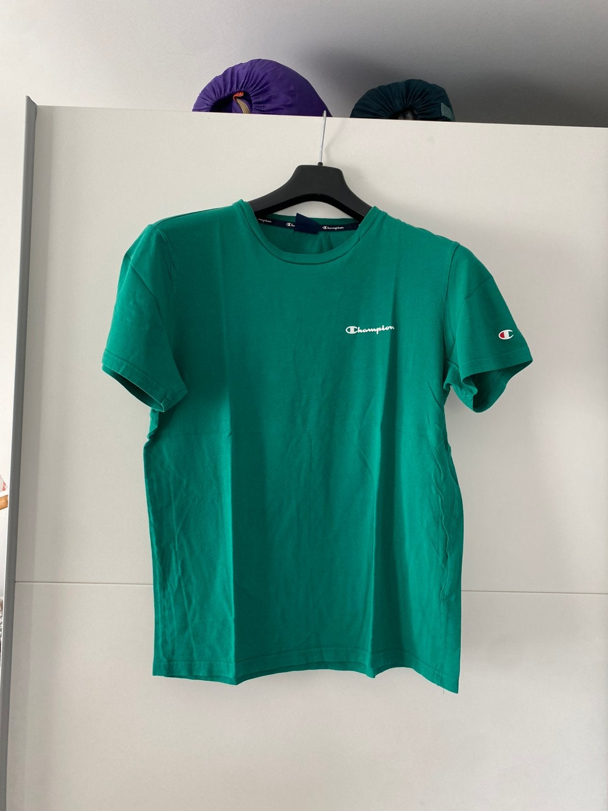 Champion shirt large, Ophalen of Verzenden, Zo goed als nieuw, Jongen, Shirt of Longsleeve