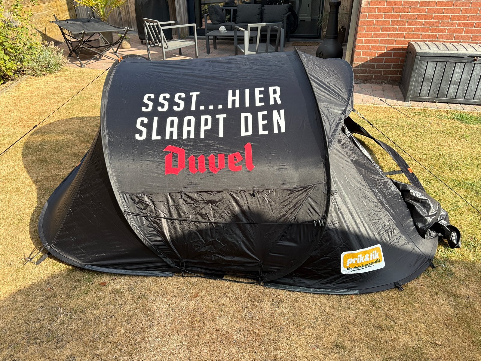 Tent Duvel, Enlèvement ou Envoi, Comme neuf