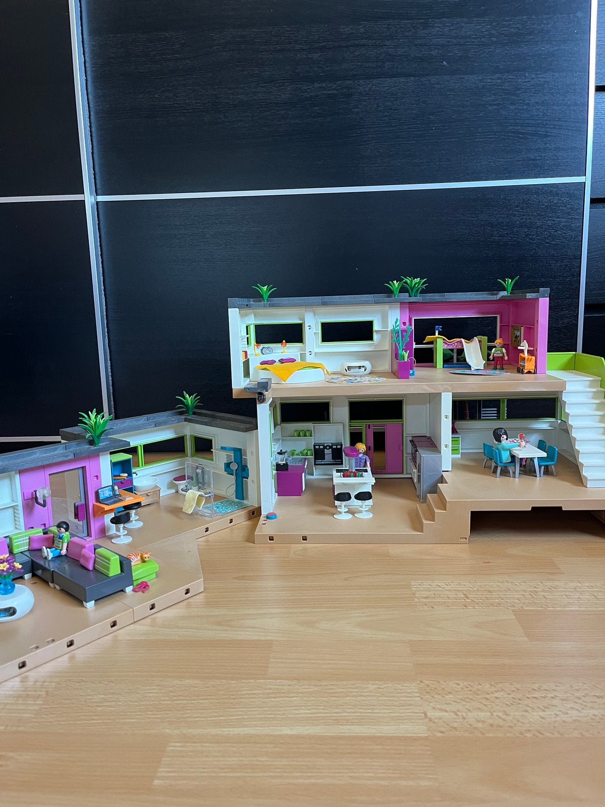 Playmobil villa/huis, Ophalen