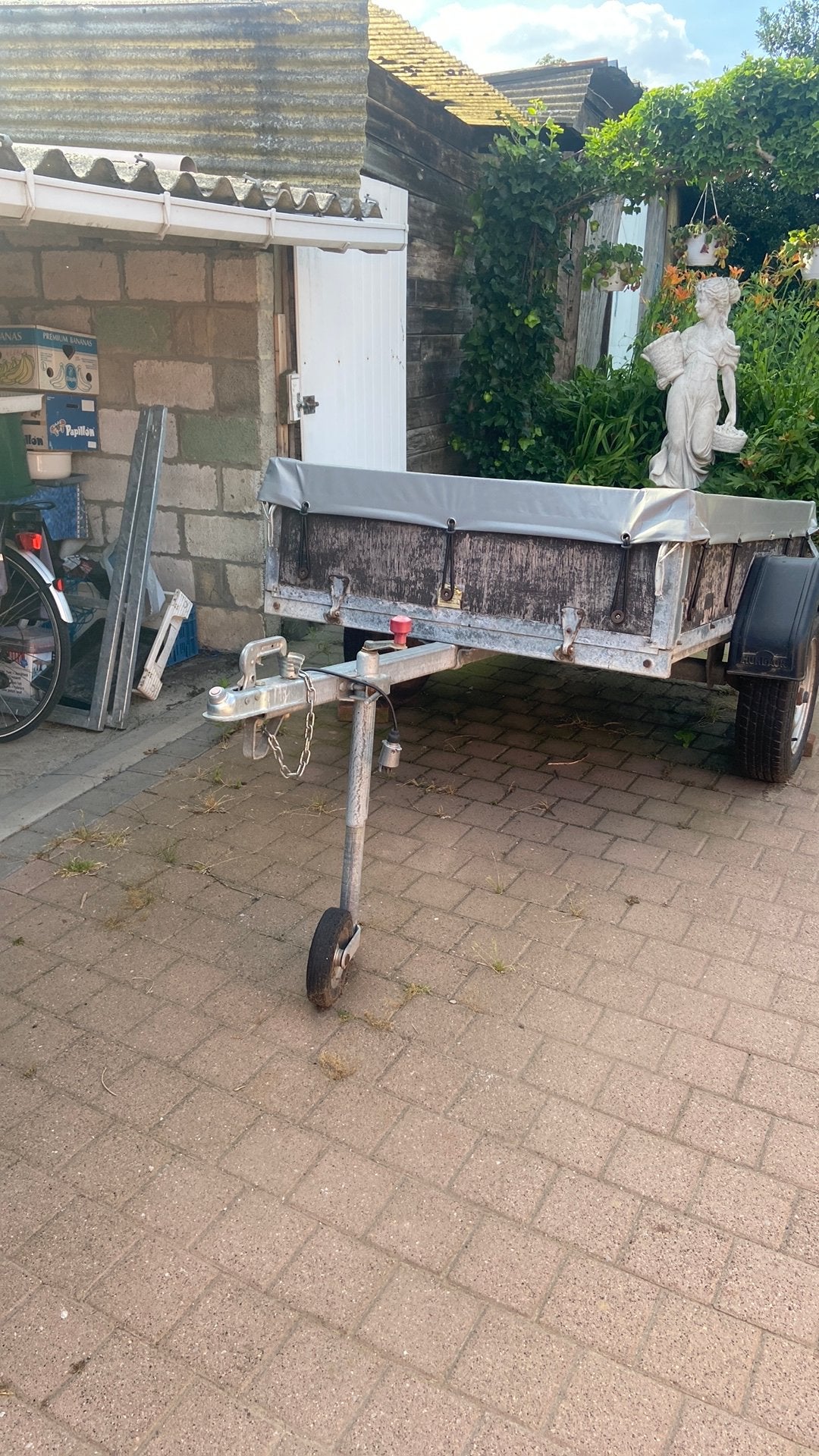 Remork, Auto diversen, Aanhangers en Bagagewagens, Ophalen, Zo goed als nieuw