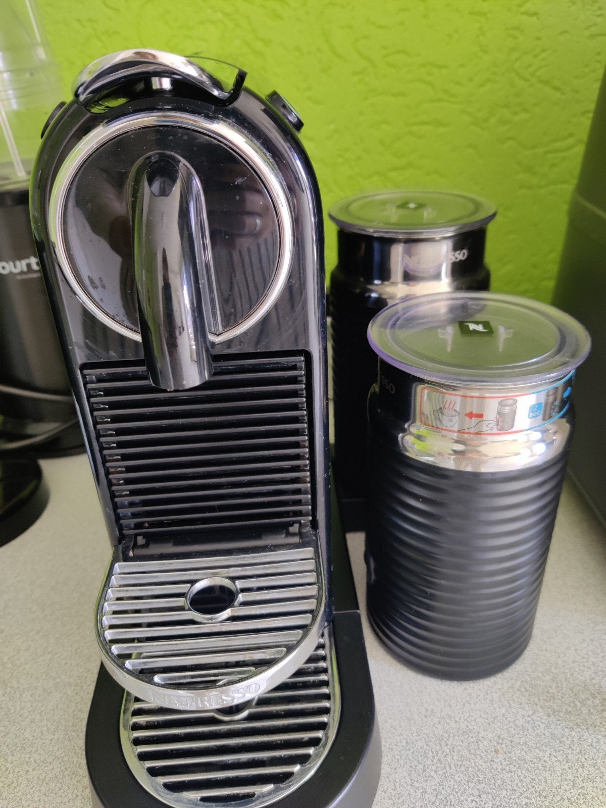 Nespresso onderdelen, Espresso apparaat, Ophalen of Verzenden, 4 tot 10 kopjes, Koffiepads en cups