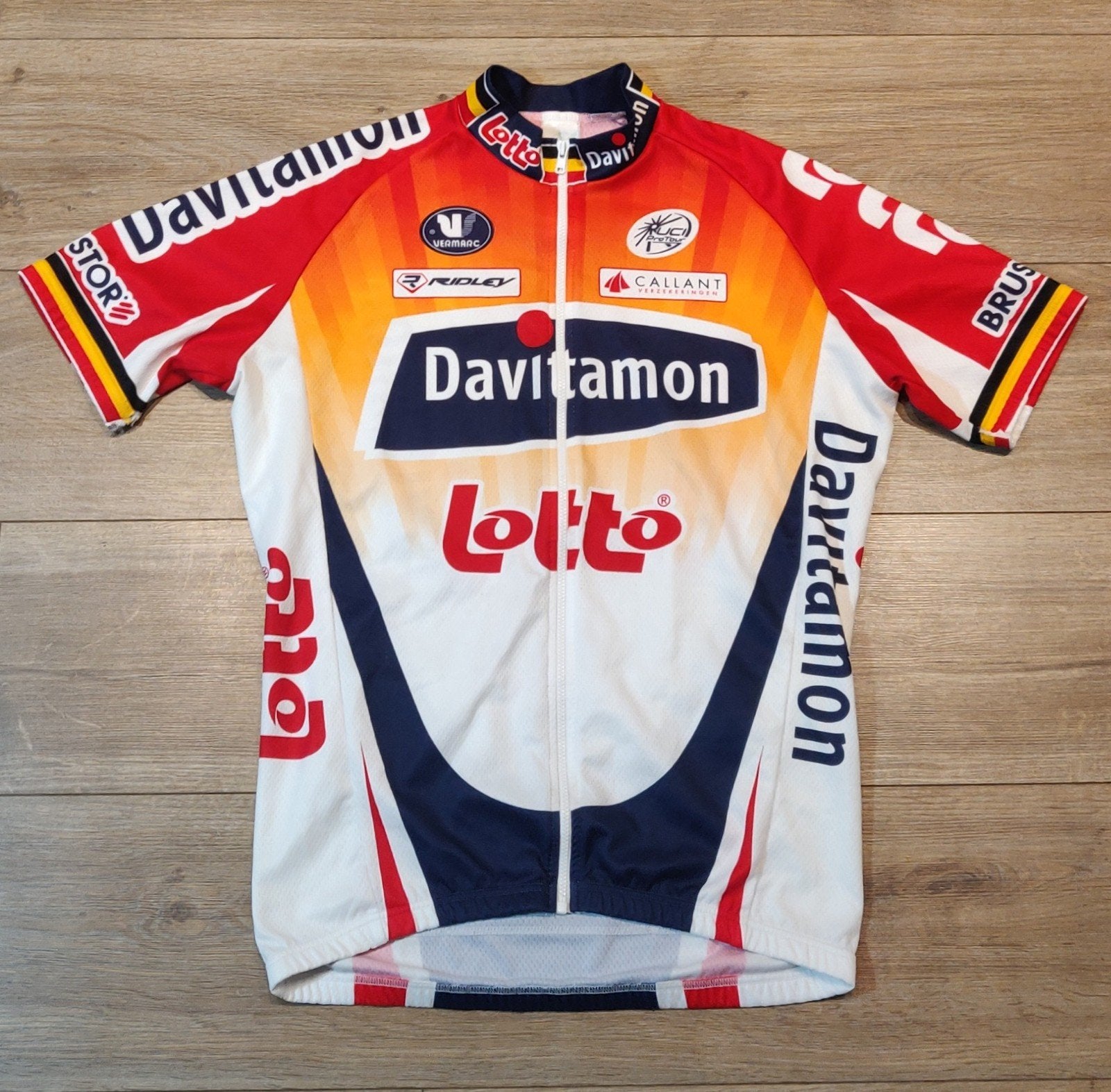 Maillot de cyclisme Lotto Axel Merckx, Enlèvement ou Envoi, Utilisé, Vêtements