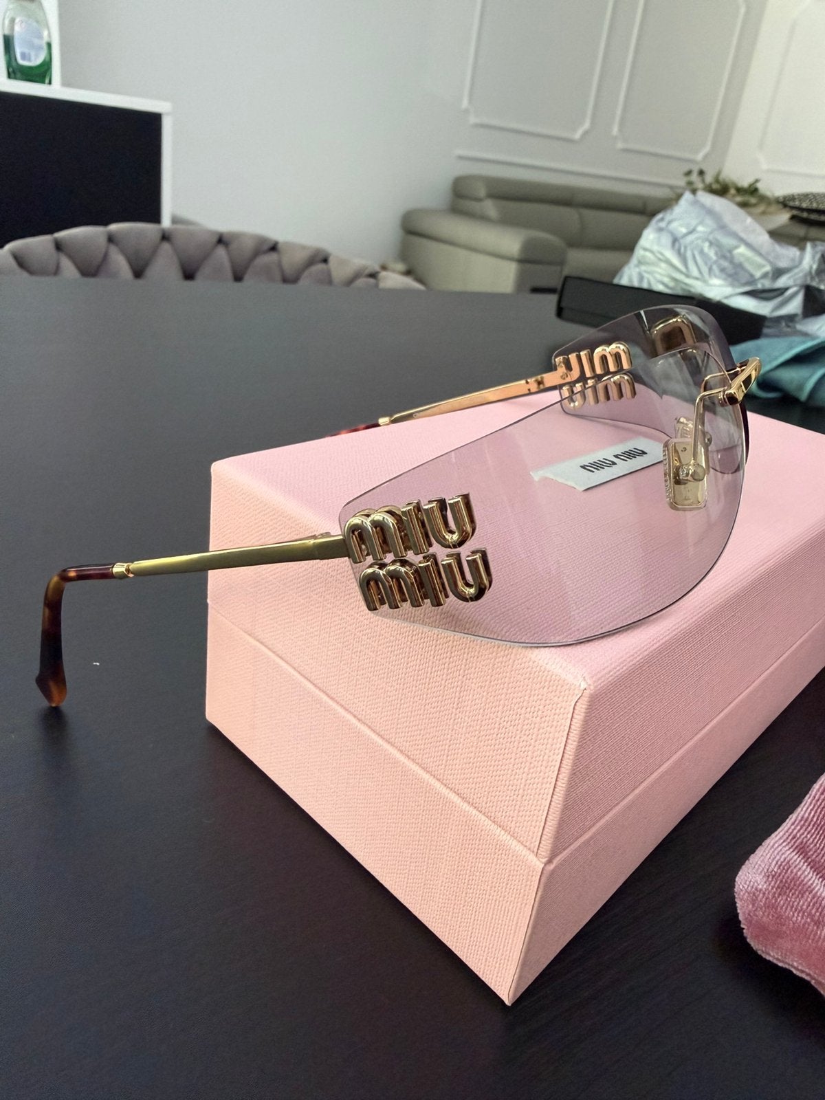 Lunettes de soleil MIU MIU, Ophalen of Verzenden, Zo goed als nieuw, Bril