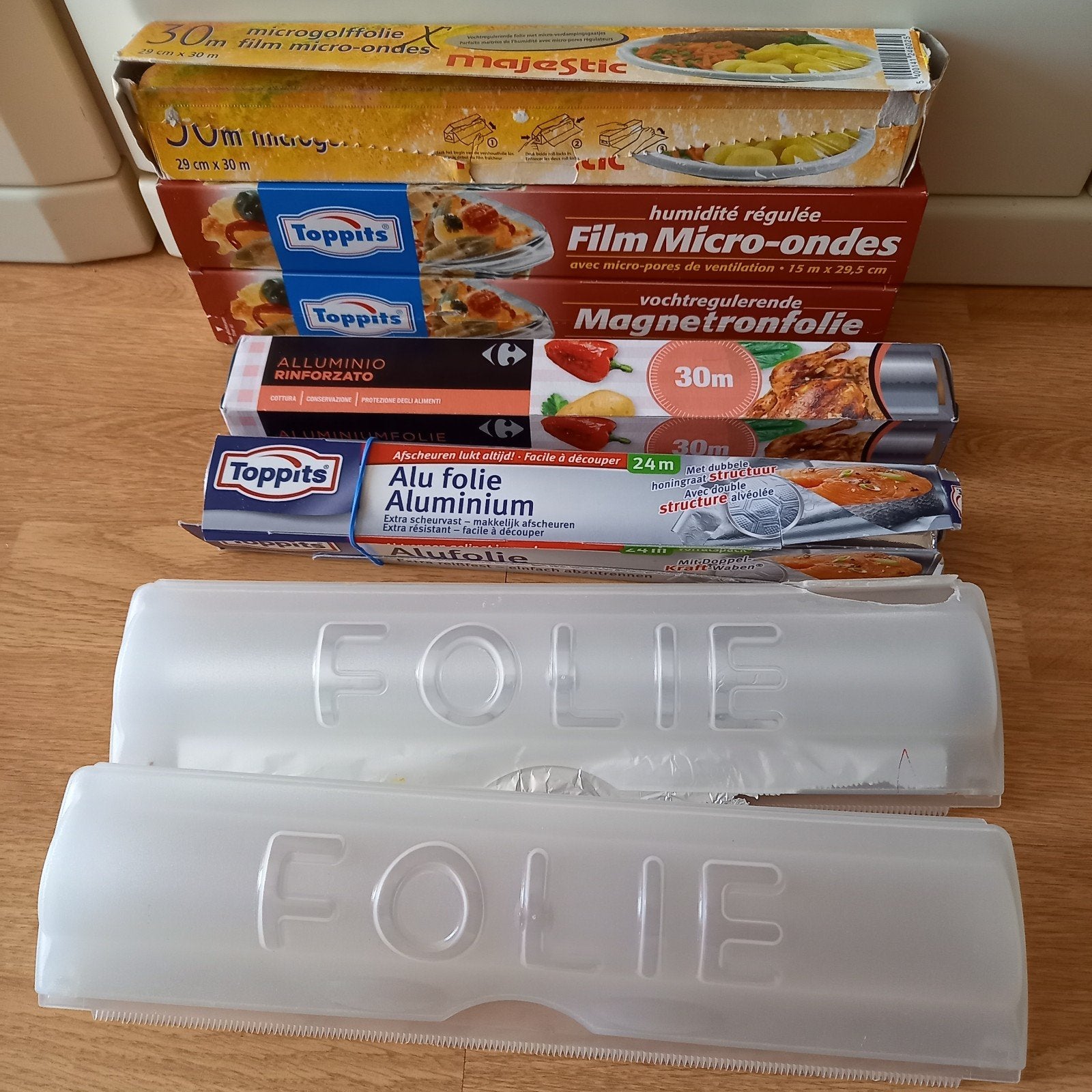 ALLERLEI FOLIE VOOR LEVENSMIDDELEN, Ophalen of Verzenden