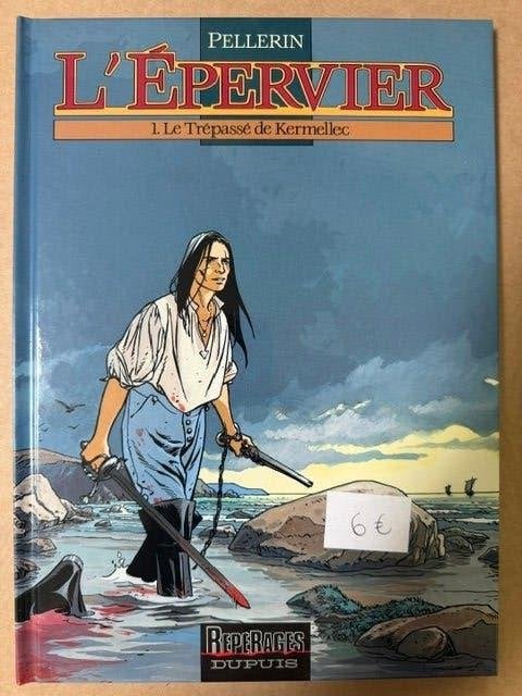 L'epervier tome 1 reed, Enlèvement ou Envoi, Une BD, Comme neuf, Pellerin
