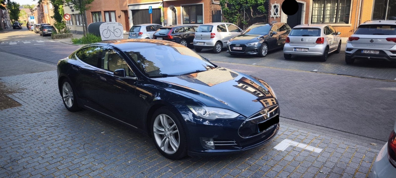 Tesla Model S 85 - 92% SOH - 7-zit, Auto's, Automaat, Achterwielaandrijving, 7 zetels, Leder