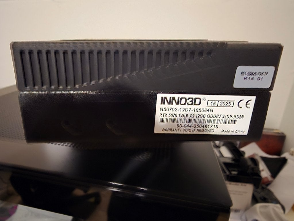 RTX 5070 Inno3D 12 Go – Comme neuve – FACTURE + GARANTIE, Informatique & Logiciels, Enlèvement ou Envoi, GDDR6, PCI-Express 4
