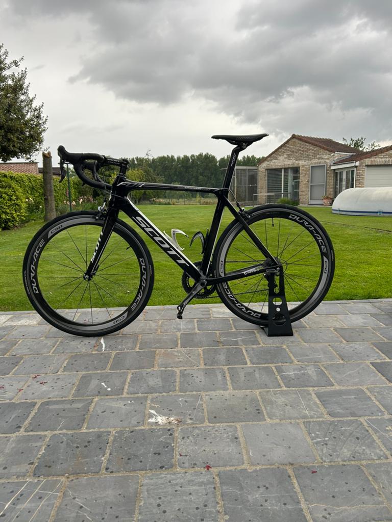 Full Carbon koersfiets Scott Foil R1, Enlèvement, Comme neuf, Carbone