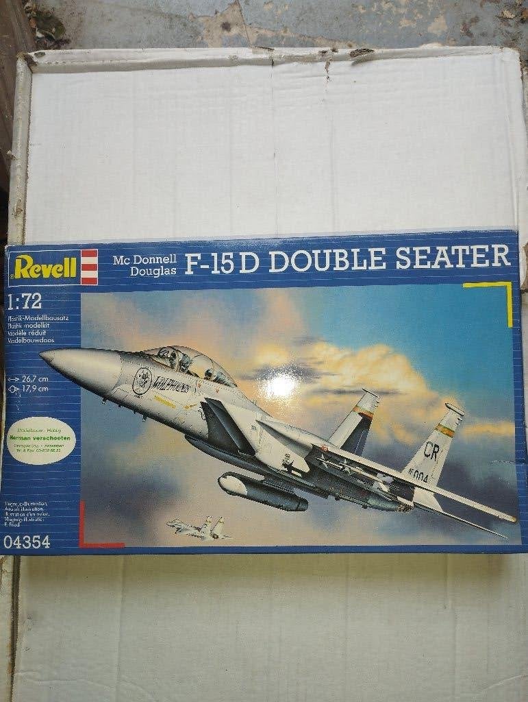 Mc Donnell Douglas F-15D Double Seater Revell 04354, Hobby & Loisirs créatifs, Modélisme | Avions & Hélicoptères, Neuf, Enlèvement ou Envoi