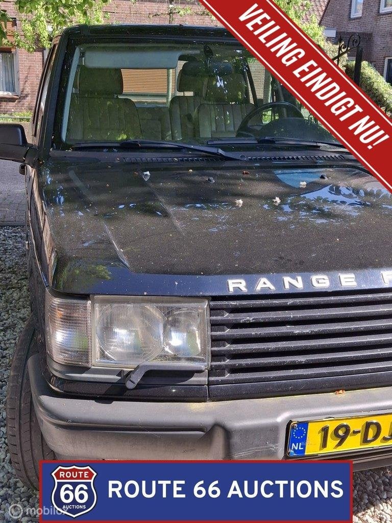 Land Rover Range Rover P38 4.6 HSE | 1999 | Route 66 Auction, Auto's, Land Rover, Zwart, Bedrijf, Handgeschakeld