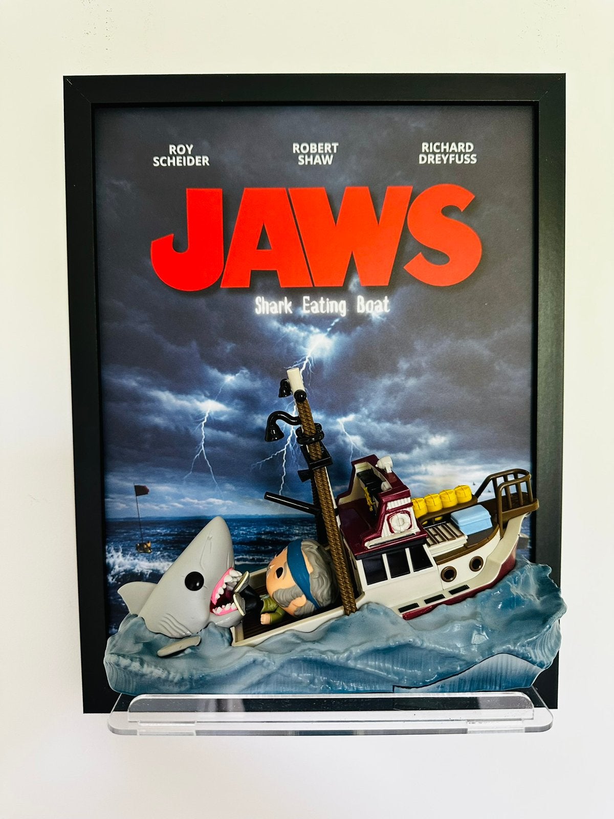 Funko Pop Jaws #1145 Frame — Haaienetende boot, Verzamelen, Beelden en Beeldjes, Zo goed als nieuw, Ophalen of Verzenden