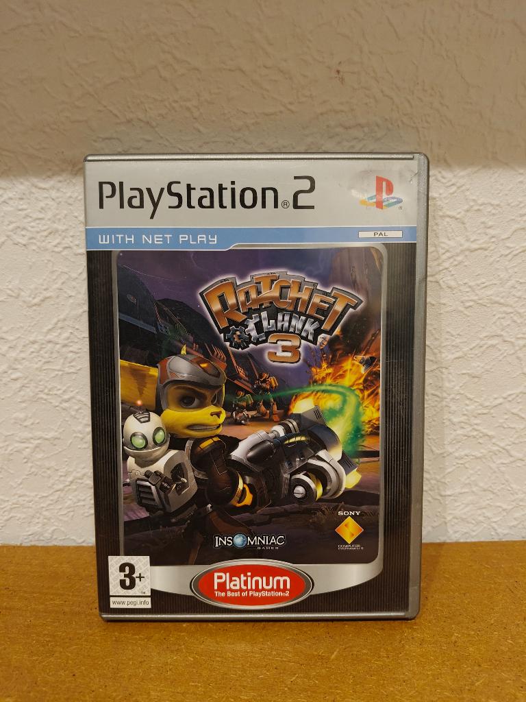 Ratchet & Clank 3 Playstation 2, Avontuur en Actie, Gebruikt, 2 spelers, Ophalen of Verzenden