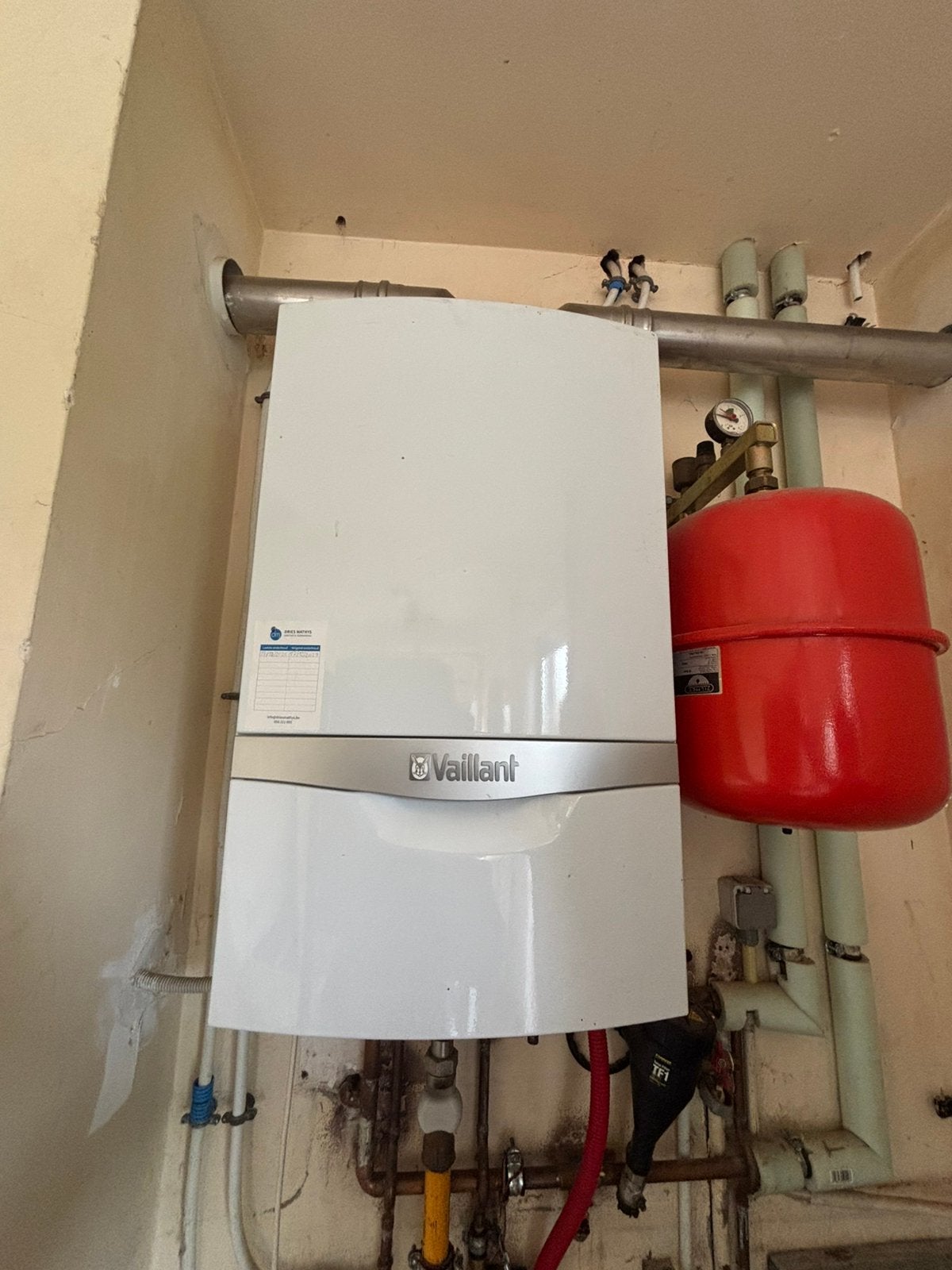 Chaudière à condensation Vaillant ecoTec plus VCW 346/5-5 cm, Enlèvement, Utilisé, Gaz naturel